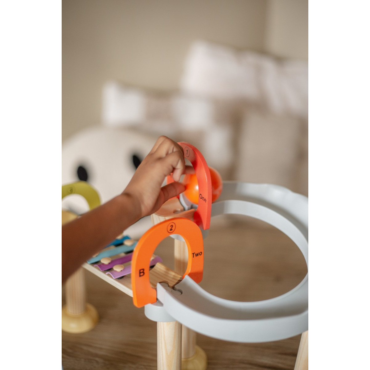 Eco Toys Houten XL Knikkerbaan