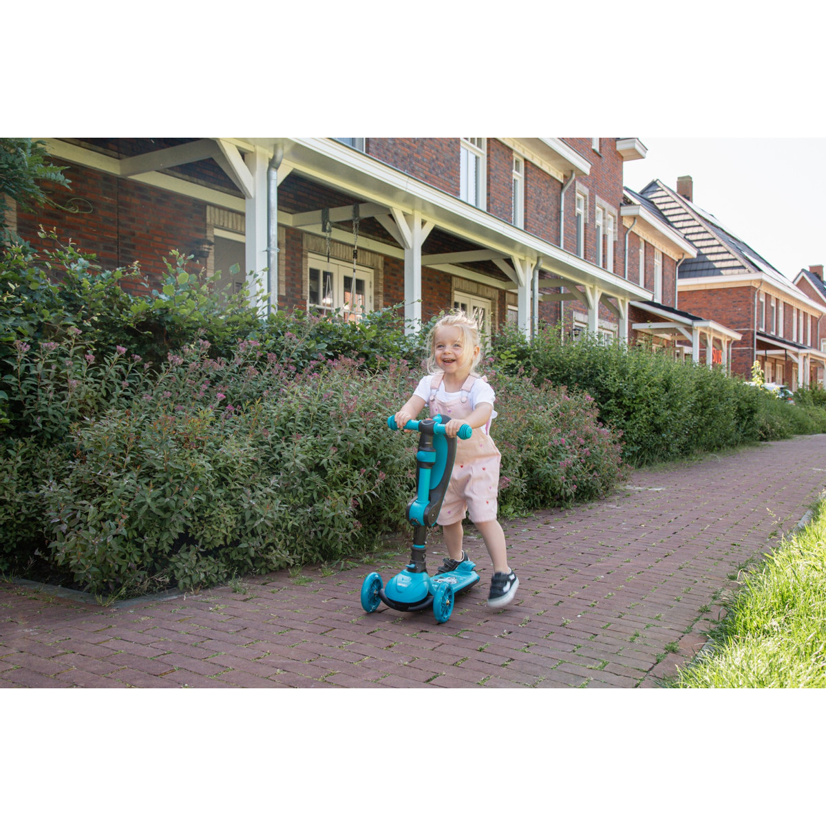 Eco Toys Lisa Blauw 2-in-1 Step/Loopfiets