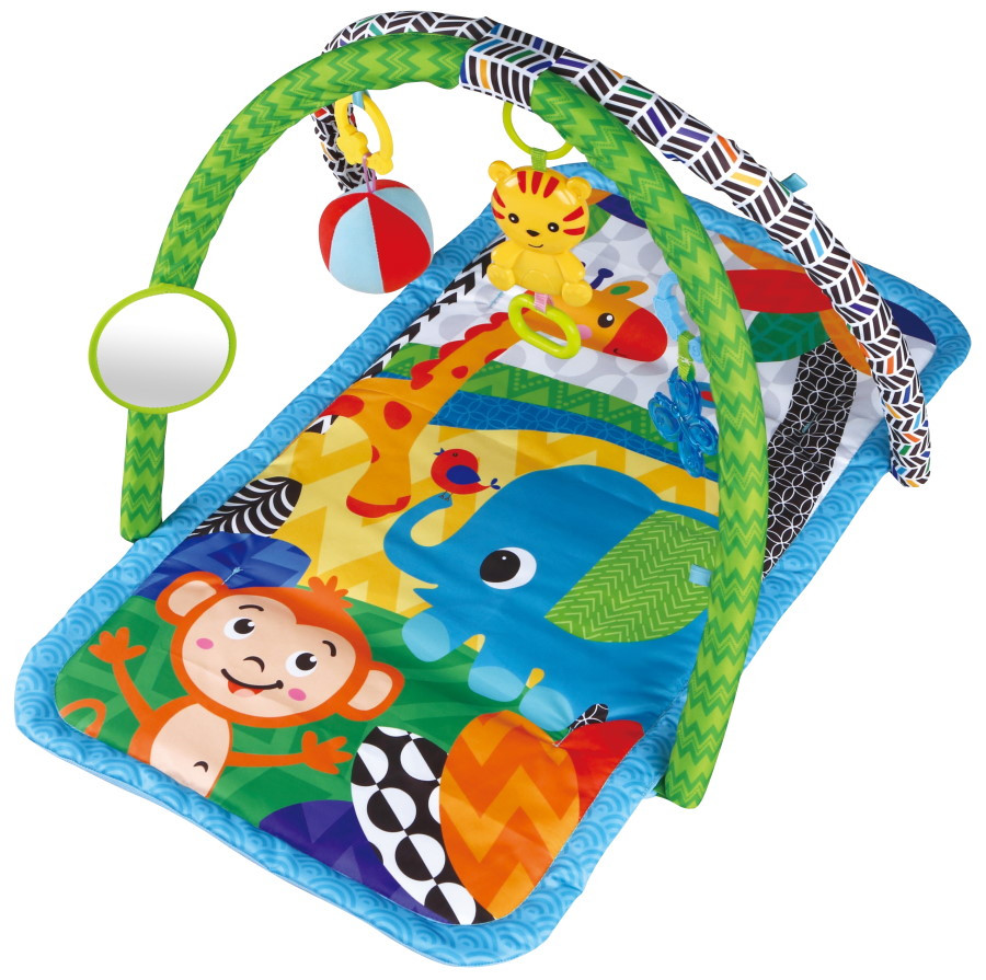 Eco Toys Lovely Zoo Groen Speelkleed met Muziek