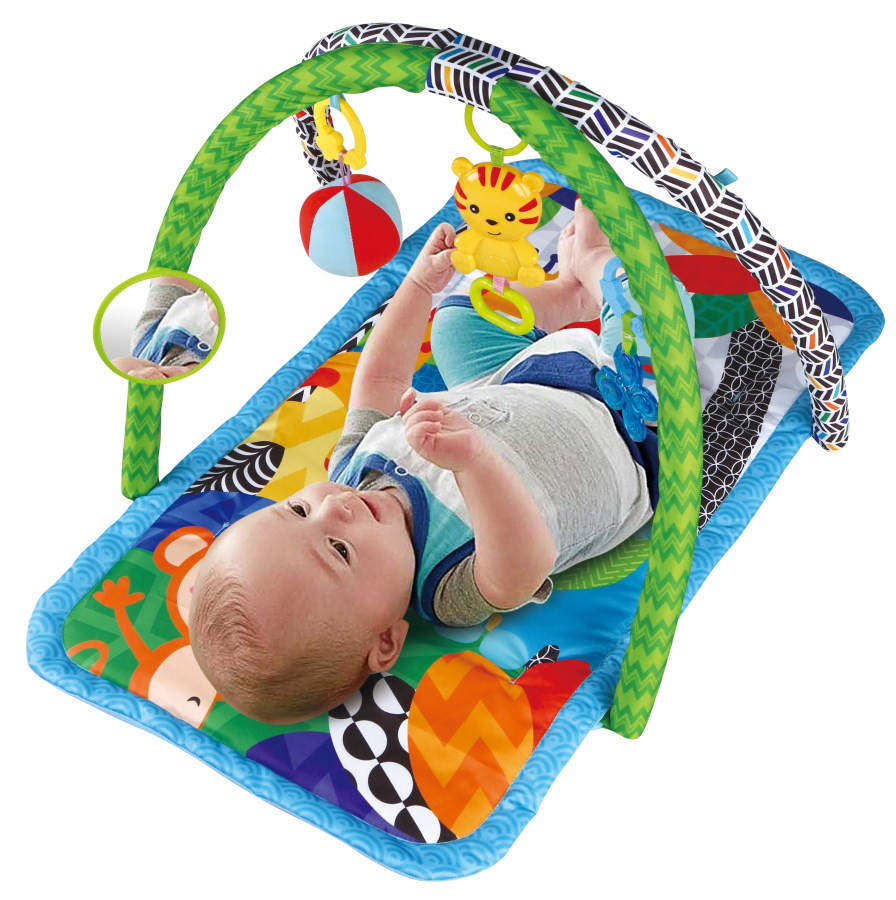 Eco Toys Lovely Zoo Groen Speelkleed met Muziek