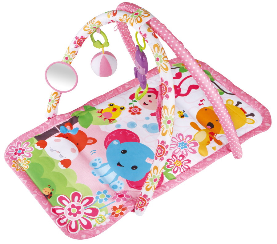 Eco Toys Lovely Zoo Roze Speelkleed met Muziek