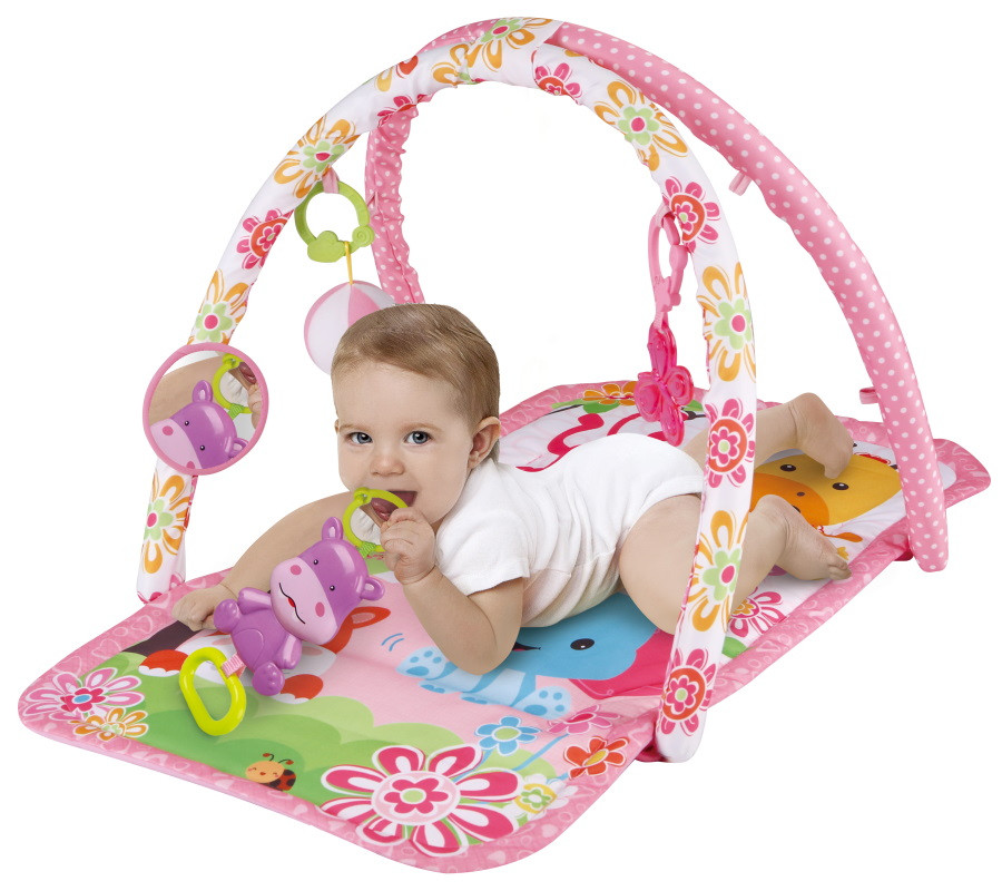 Eco Toys Lovely Zoo Roze Speelkleed met Muziek
