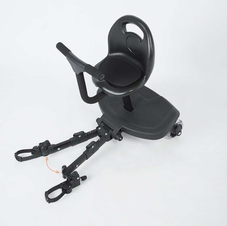 Eco Toys Meerijdplankje met Luxe Zitje voor Kinderwagen