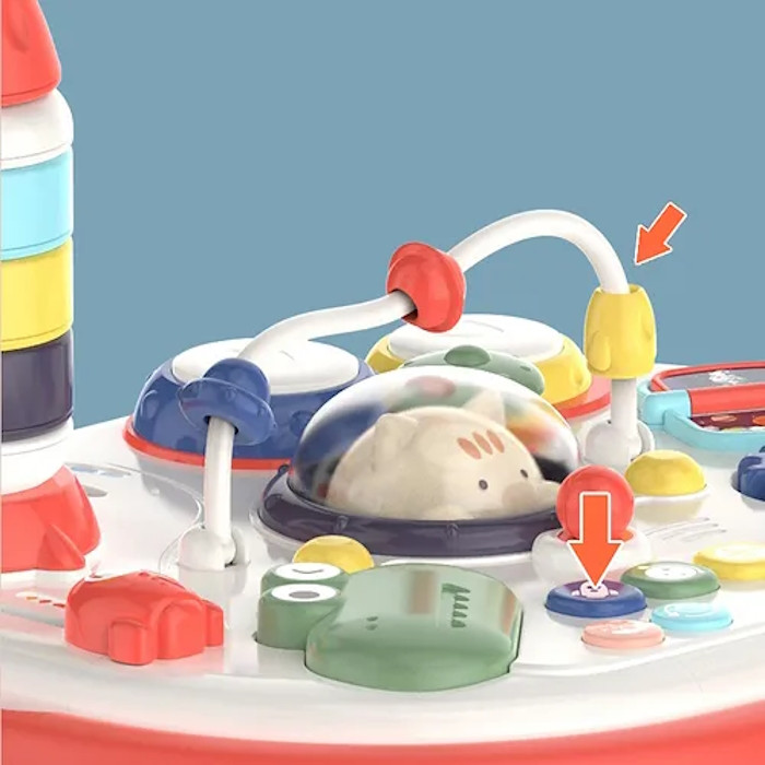 Eco Toys Multi Puzzel Speeltafel met Licht en Muziek