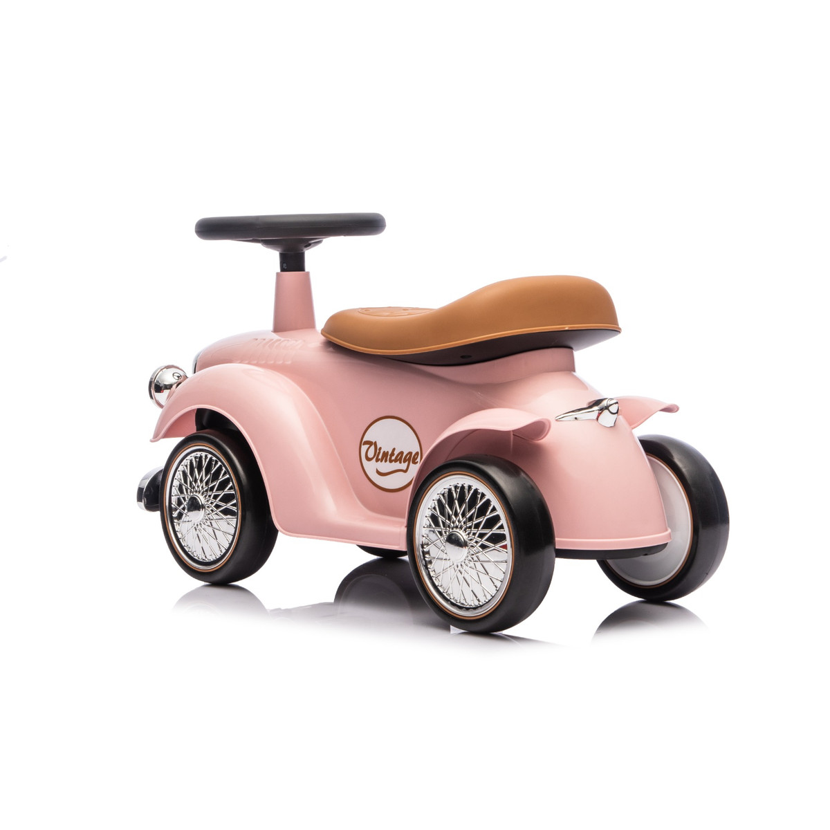 Eco Toys Retro Roze Loopauto
