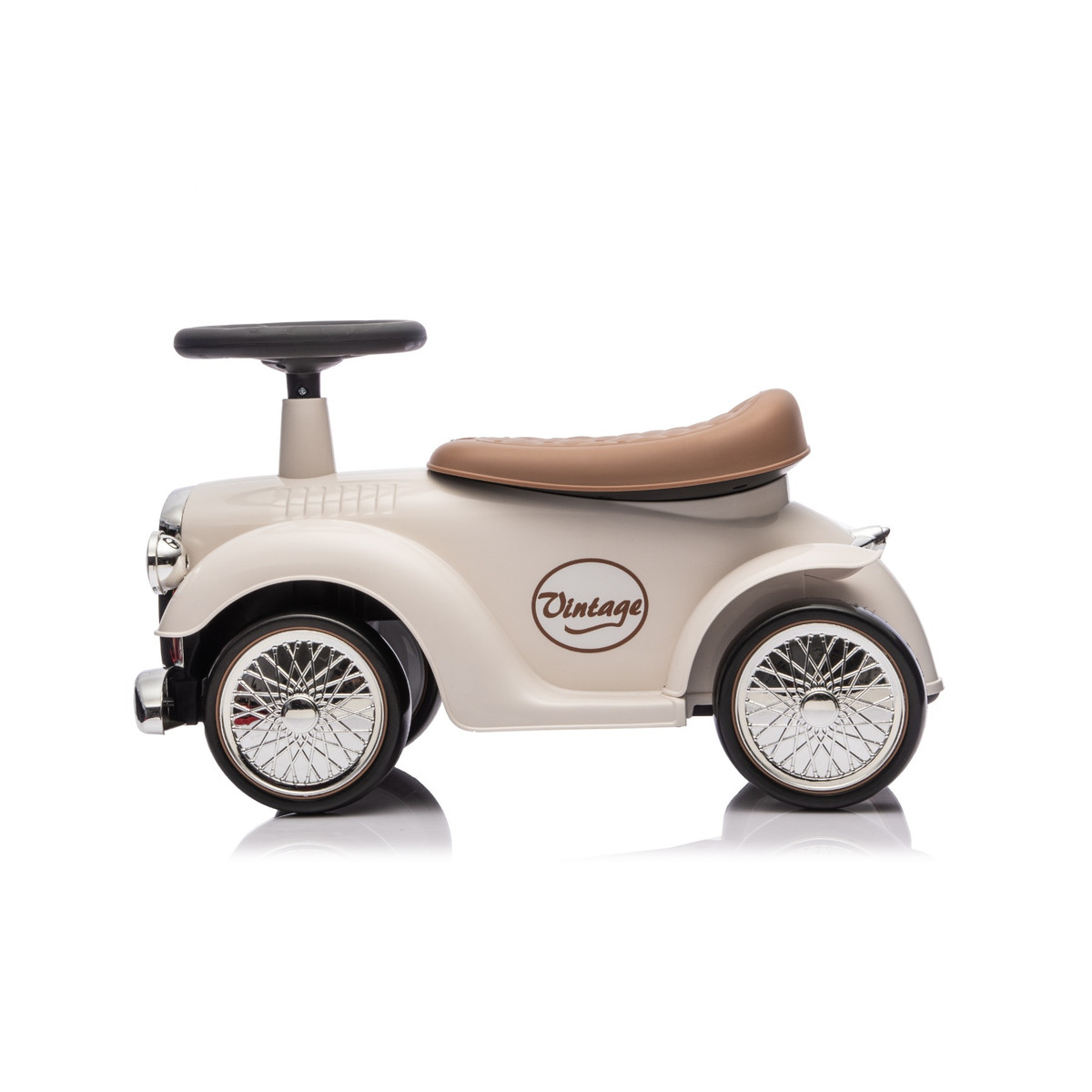 Eco Toys Retro Wit Loopauto