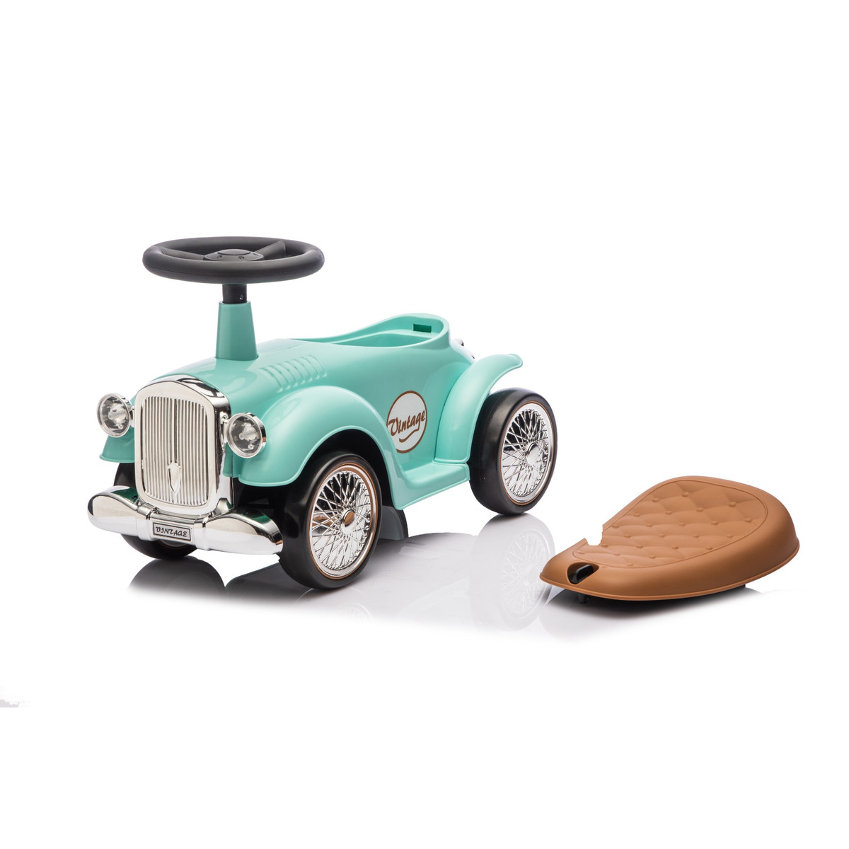 Eco Toys Retro Wit Loopauto