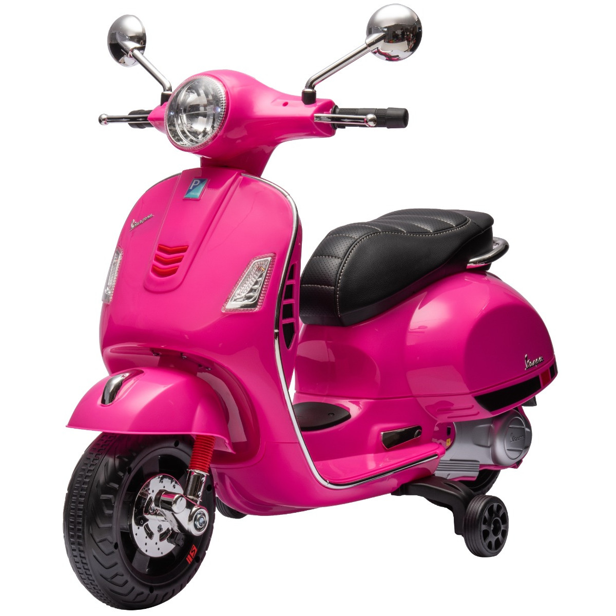 Eco Toys Roze 3-6 jaar Elektrische Vespa Scooter