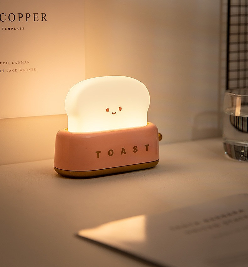 Eco Toys Roze Broodrooster Nachtlampje