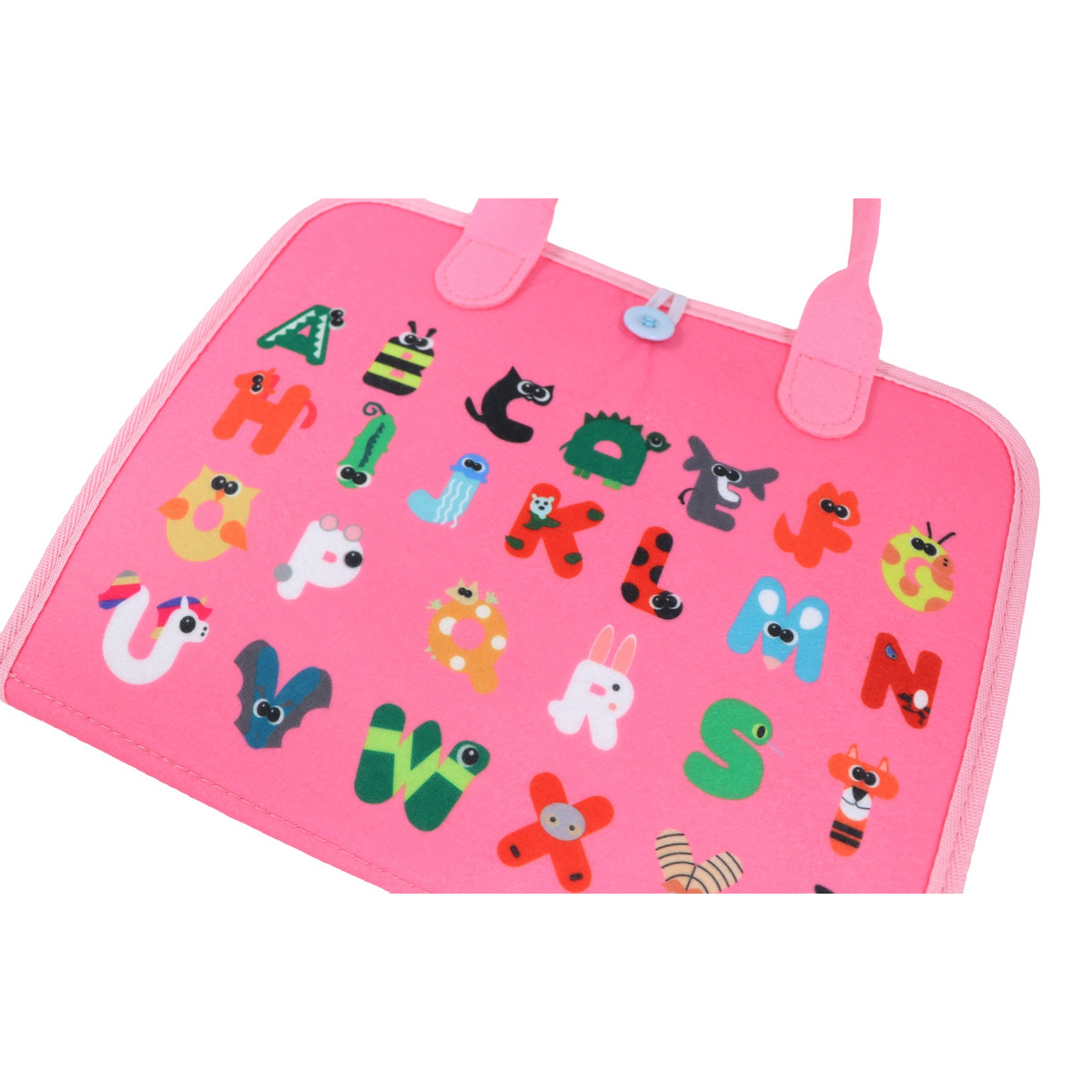 Eco Toys Roze Busy Board Activiteitenboek