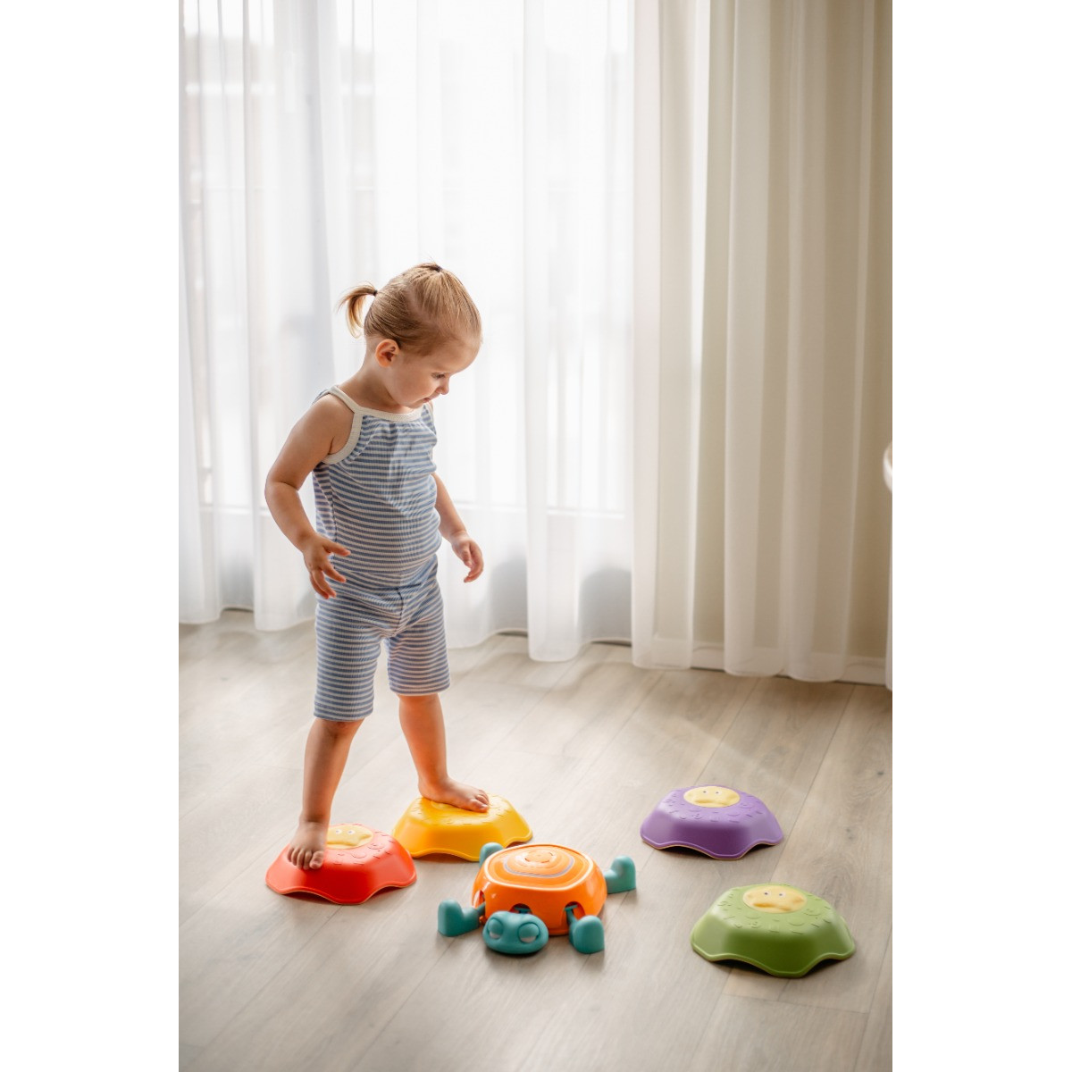 Eco Toys Schildpad Balansstenen met Licht en Geluid