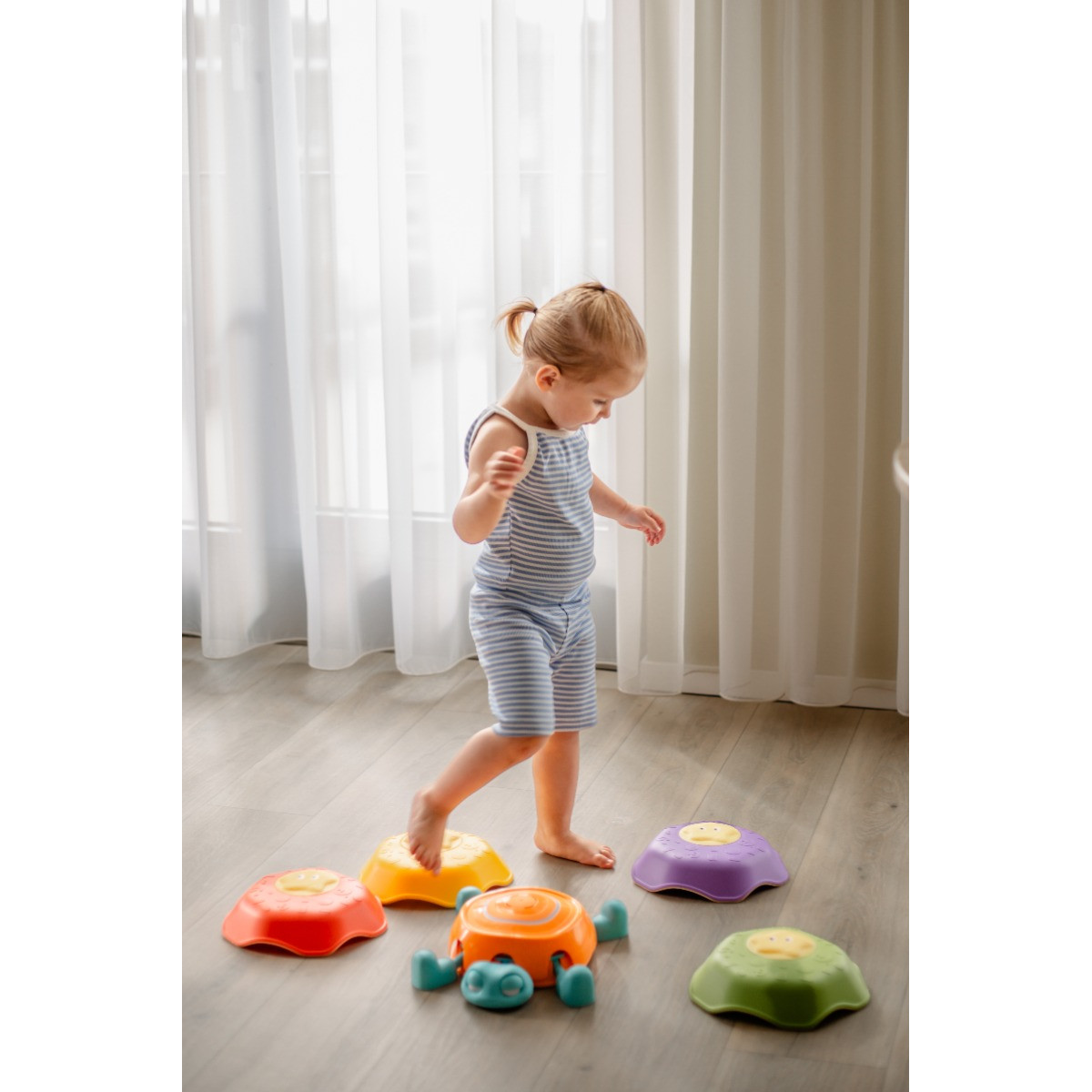 Eco Toys Schildpad Balansstenen met Licht en Geluid