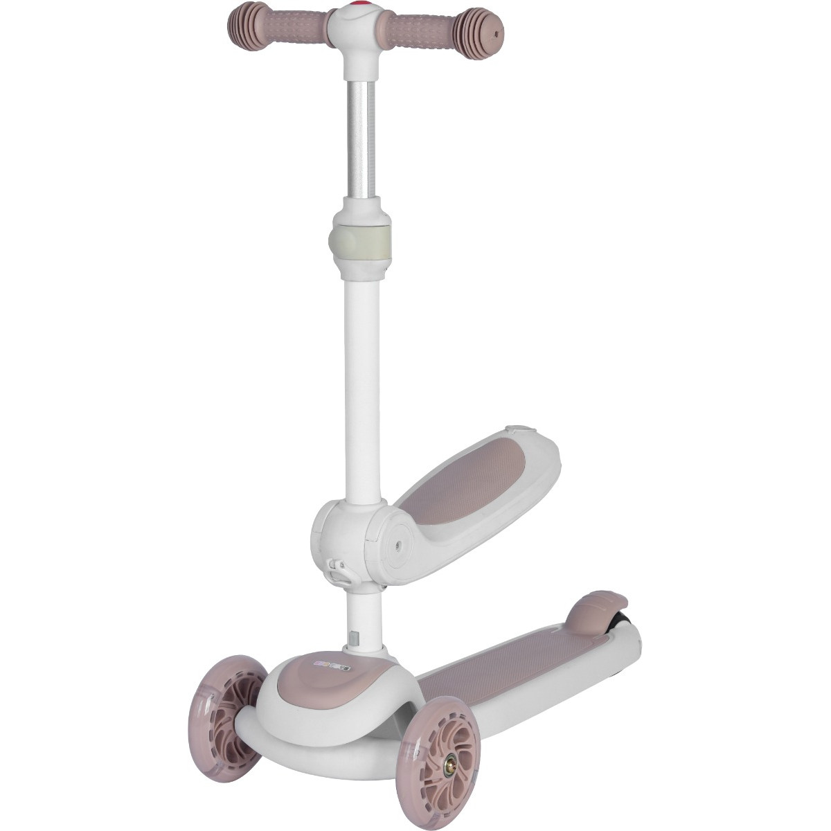 Weekendaanbieding: Eco Toys Siem Wit/Beige 2-in-1 Step/Loopfiets