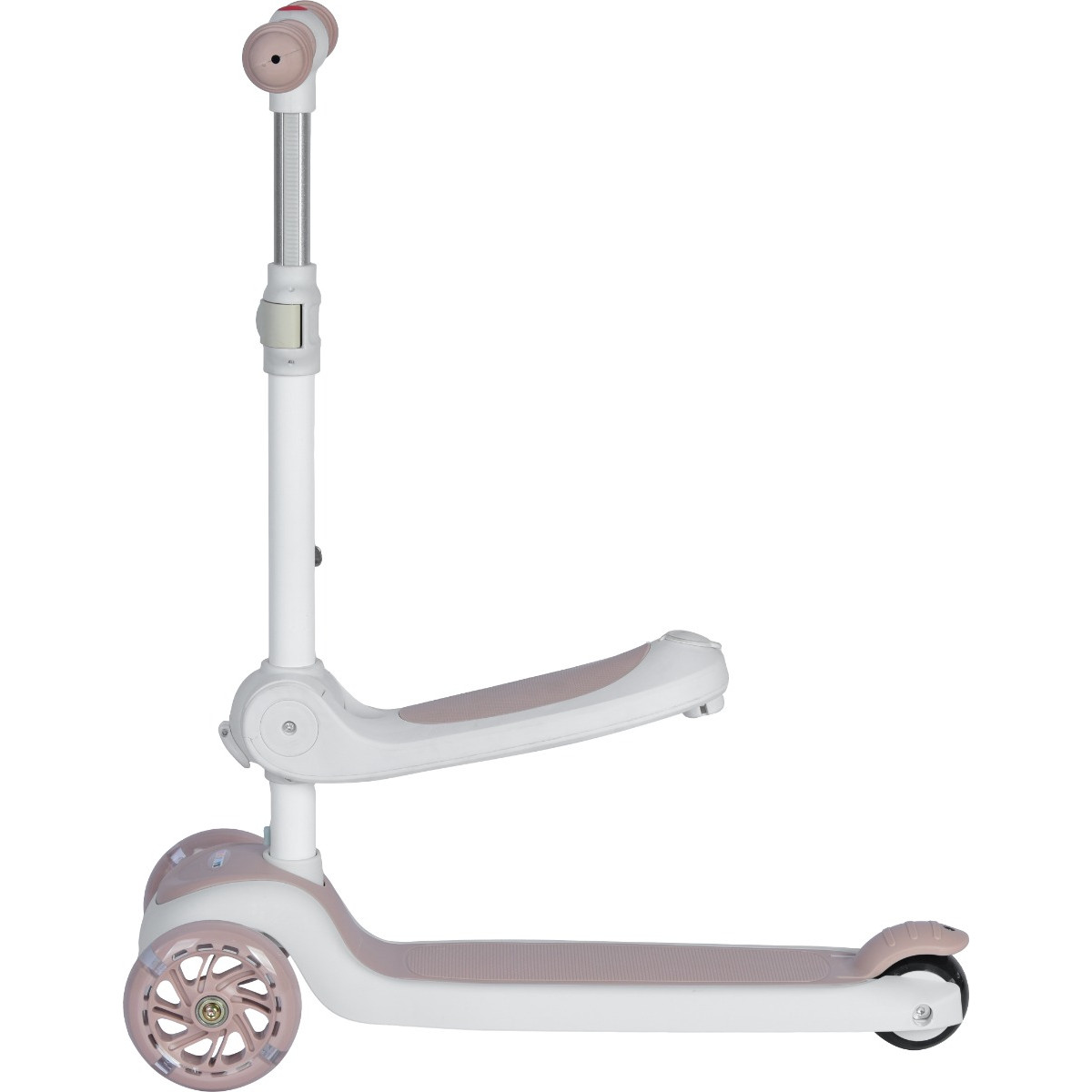 Weekendaanbieding: Eco Toys Siem Wit/Beige 2-in-1 Step/Loopfiets