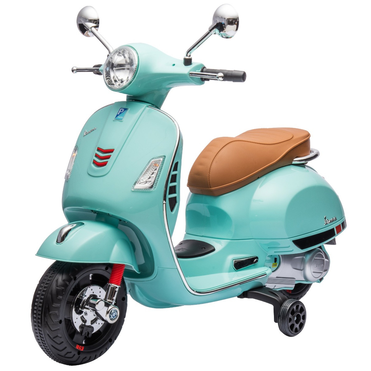 Eco Toys Stonegreen 3-6 jaar Elektrische Vespa Scooter