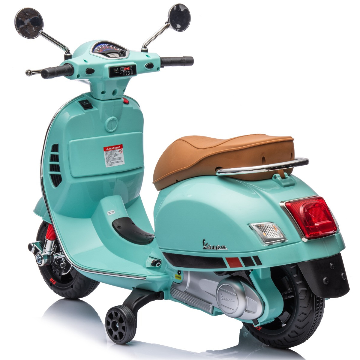Eco Toys Roze 3-6 jaar Elektrische Vespa Scooter
