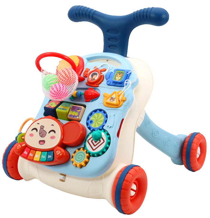 Eco Toys Study Desk Walker Blue Loopwagen