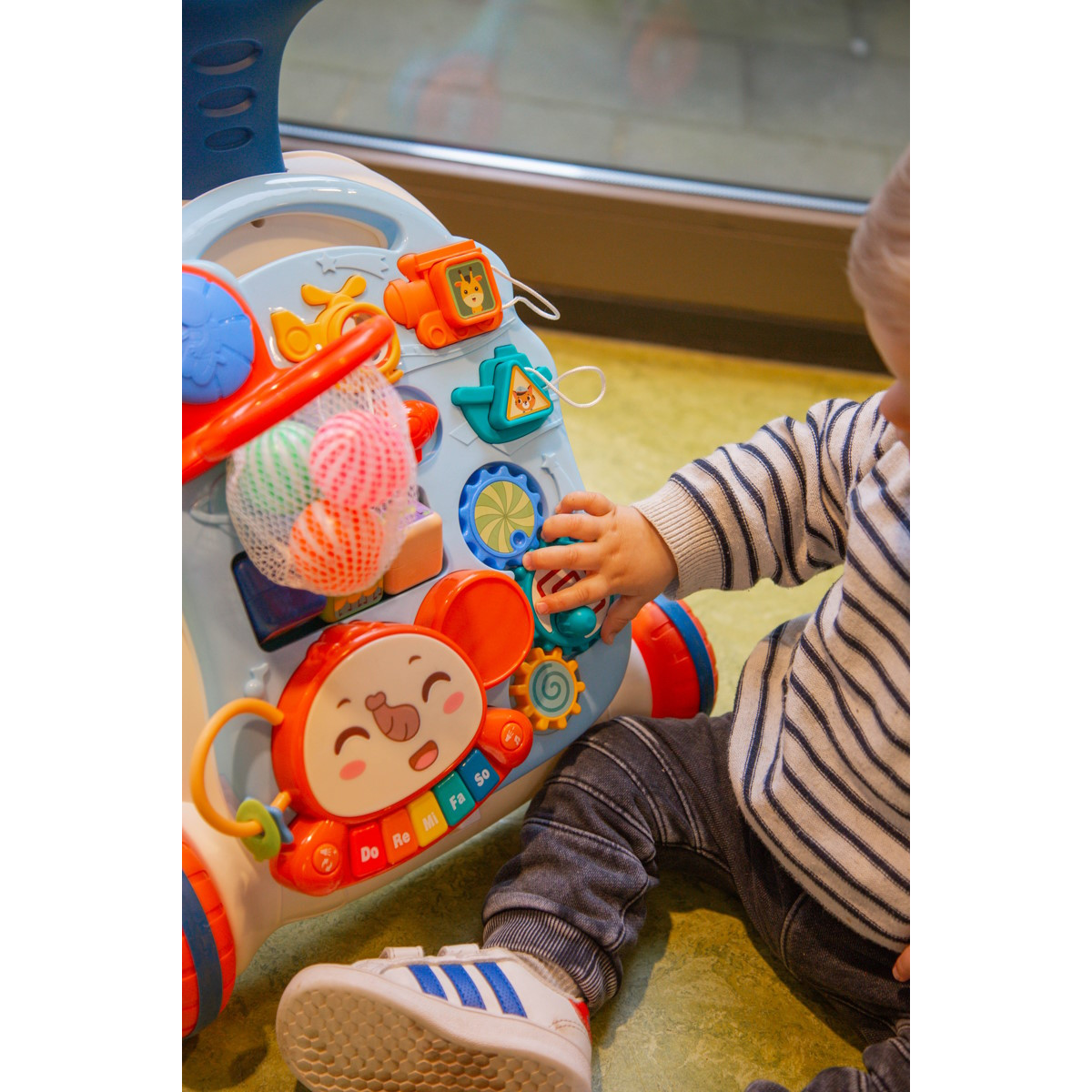 Eco Toys Study Desk Walker Blue Loopwagen