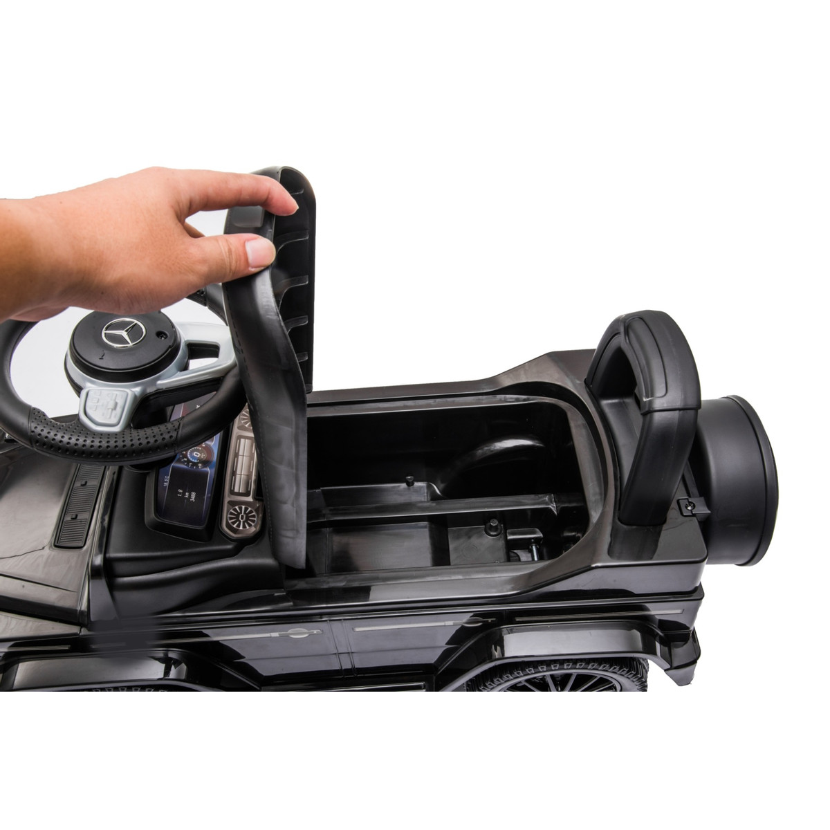 Eco Toys Zwart Mercedes Benz G-Klasse Loopauto