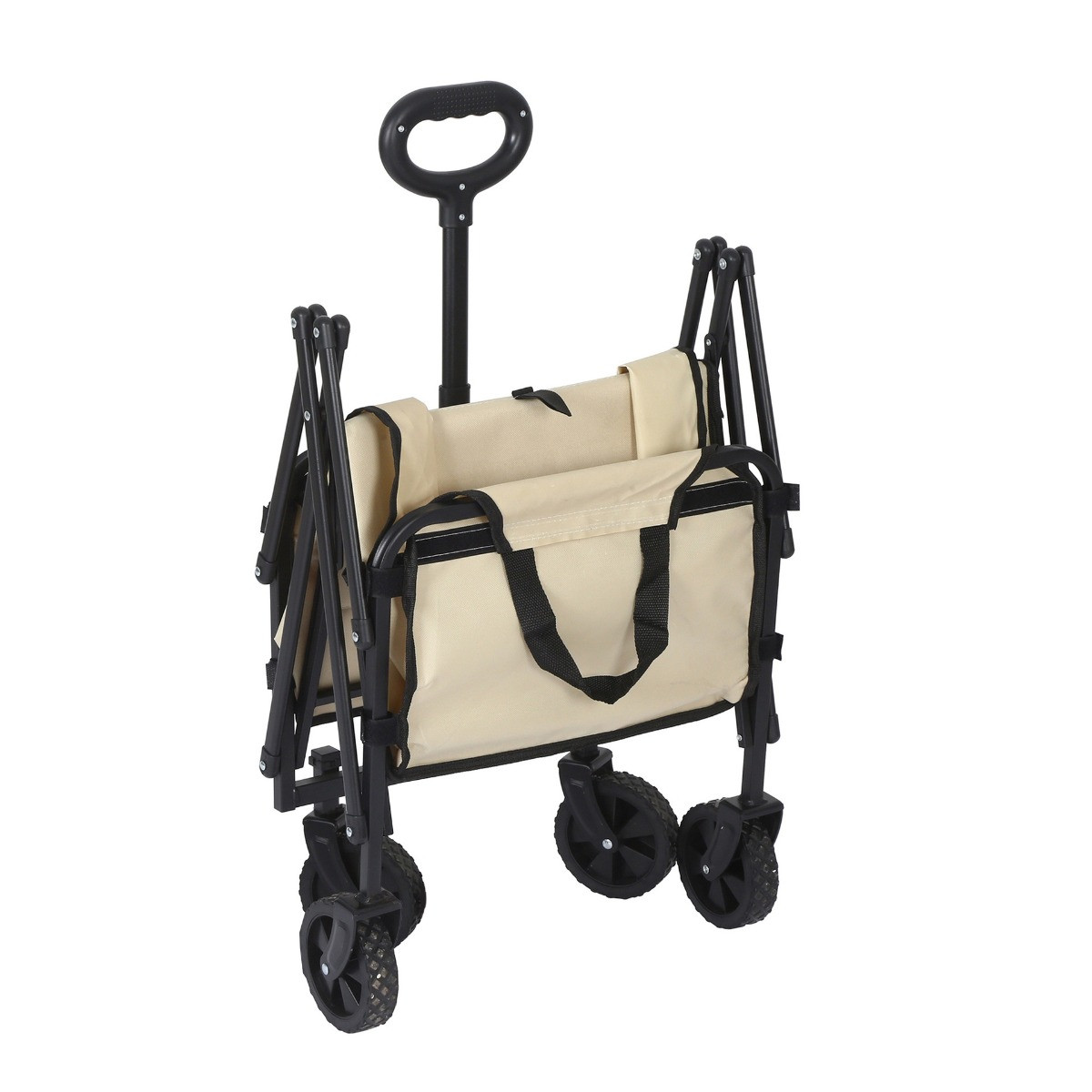 Eco Baby Zwart Opvouwbare Bolderkar