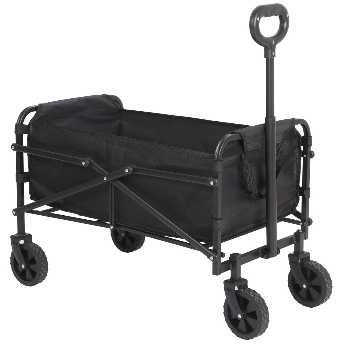 Eco Baby Zwart Opvouwbare Bolderkar