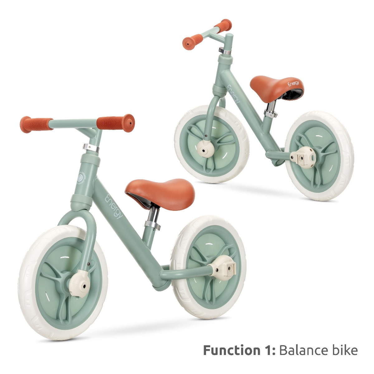 Lorelli Energy Green 2-in-1 Loopfiets