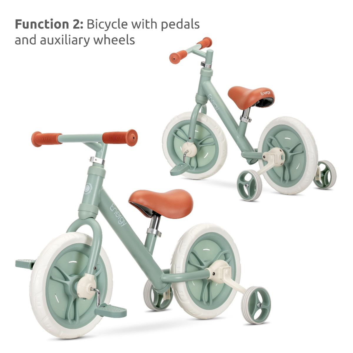 Lorelli Energy Blue 2-in-1 Loopfiets