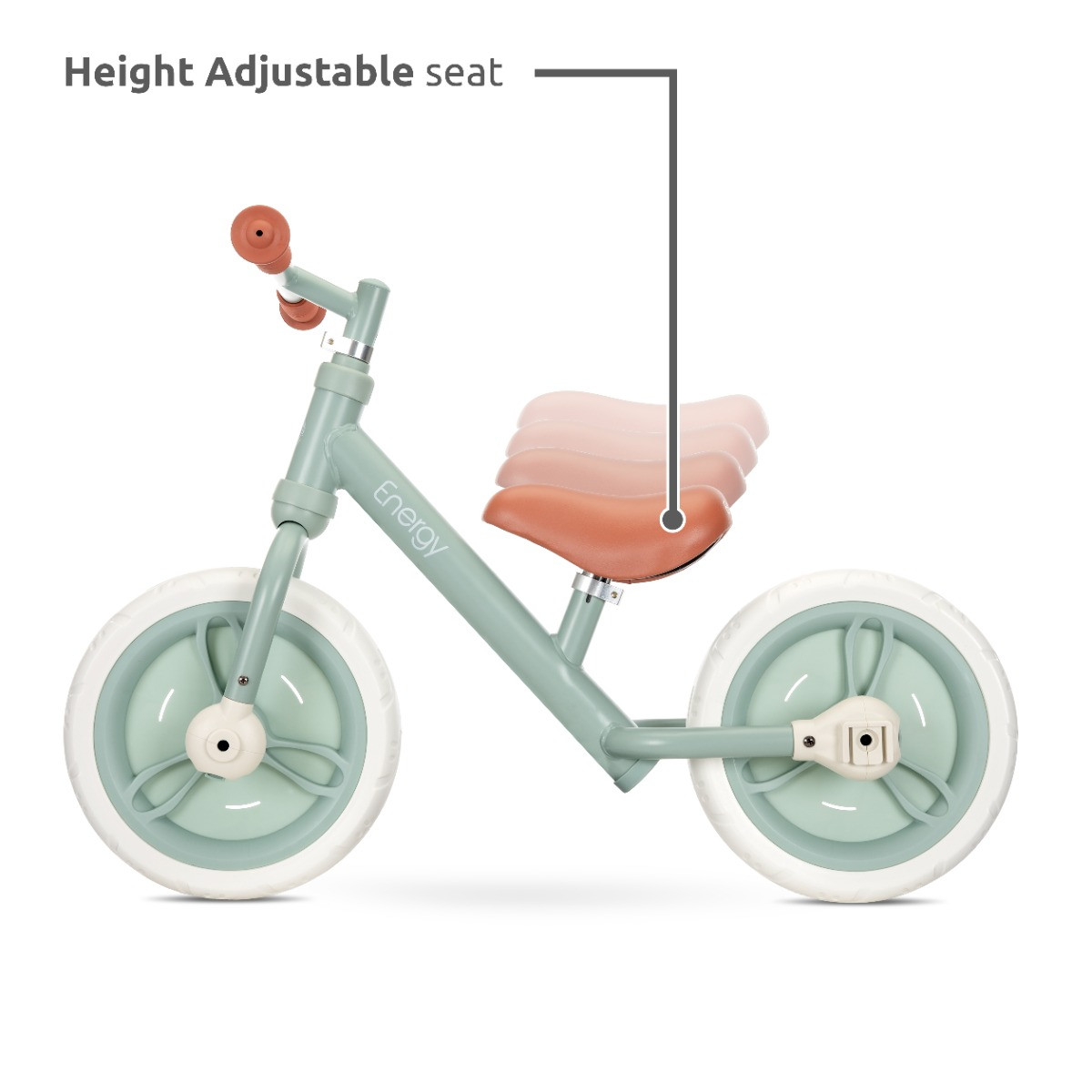 Lorelli Energy Pink 2-in-1 Loopfiets