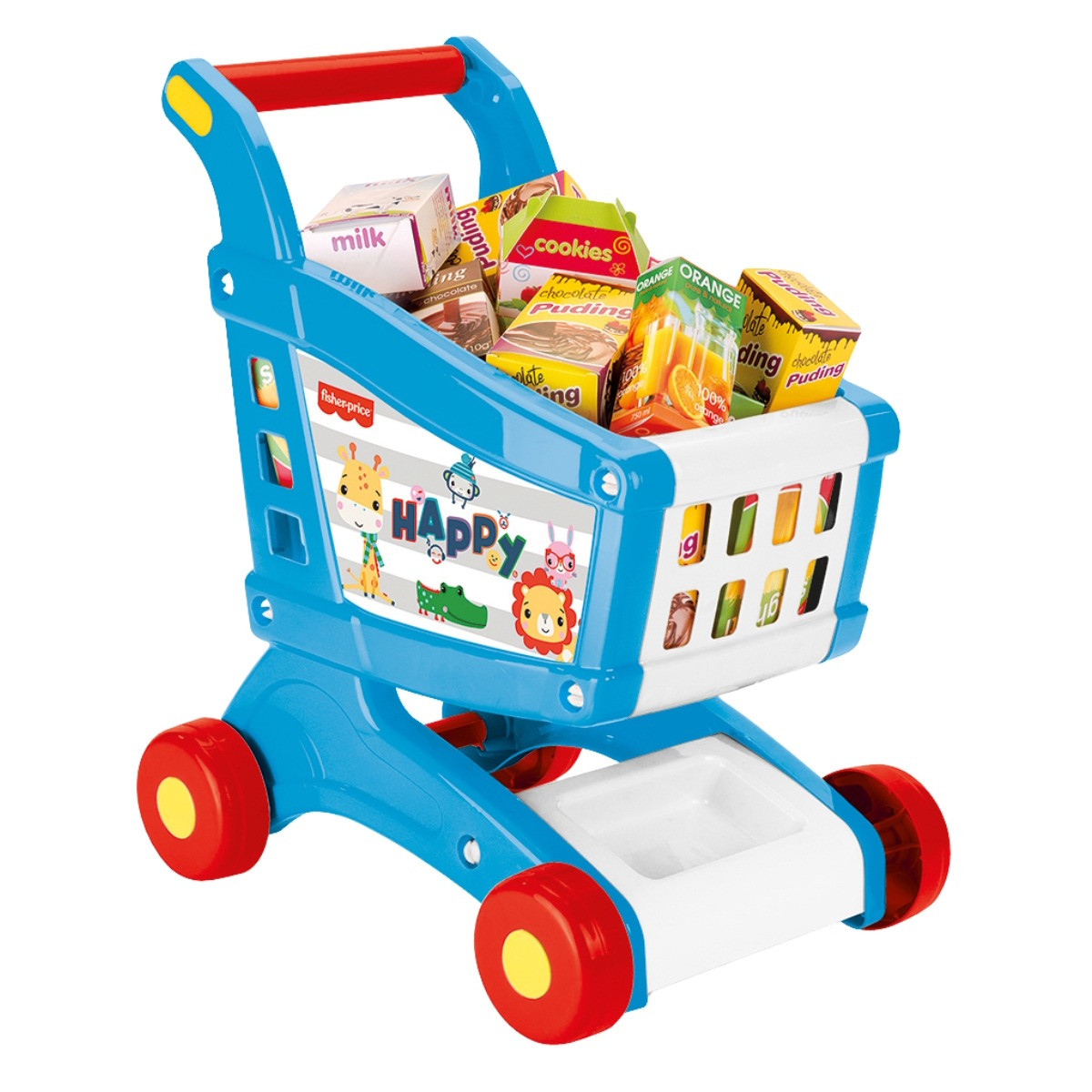 Fisher Price 16-delige Winkelwagen Speelset