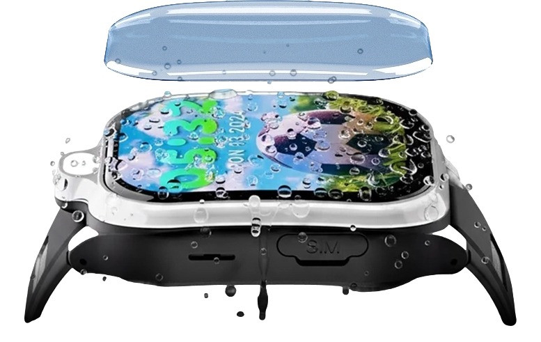 Forever Boost Black GPS WiFi 4G Kinder Smartwatch