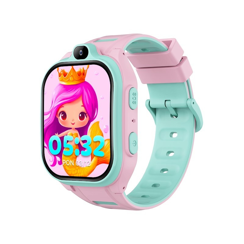 Forever Boost Pink GPS WiFi 4G Kinder Smartwatch