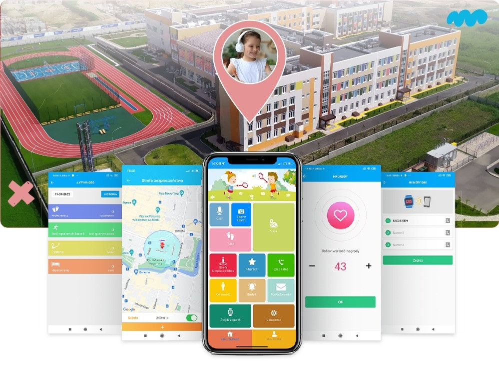 Forever Look Me! 3 Zwart GPS Wifi 4G Kinder Smartwatch