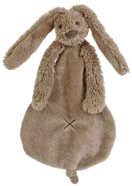 Happy Horse Rabbit Richie Bruin Knuffeldoekje