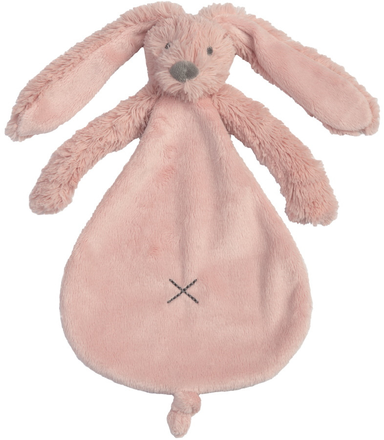 Happy Horse Rabbit Richie Oudroze Knuffeldoekje