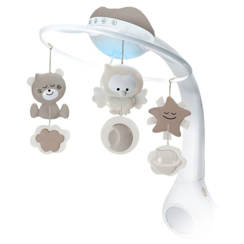 Infantino Grey 3 in 1 Muziekmobiel & Projector