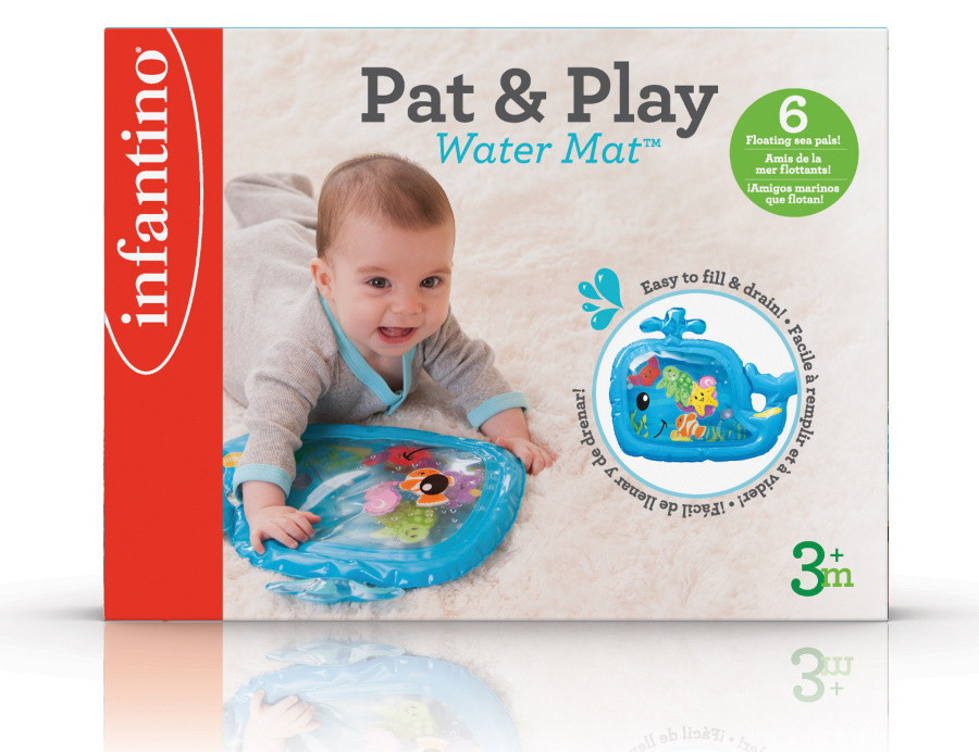 Infantino Pat & Play Whale Waterspeelmat