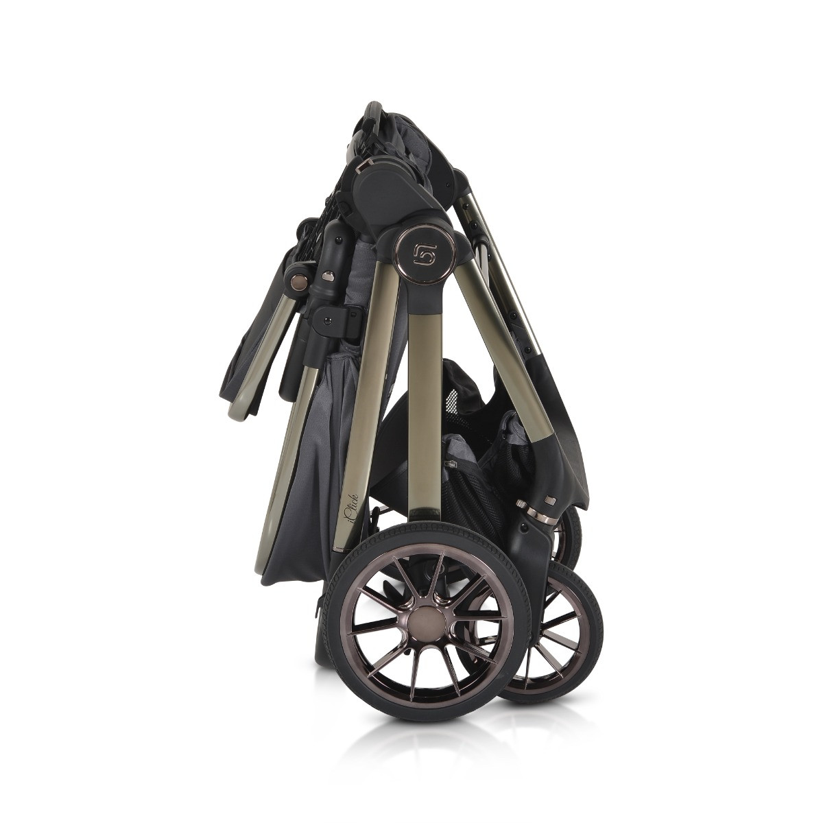 Cangaroo iClick Grey 3-in-1 Kinderwagen Incl. Autostoel