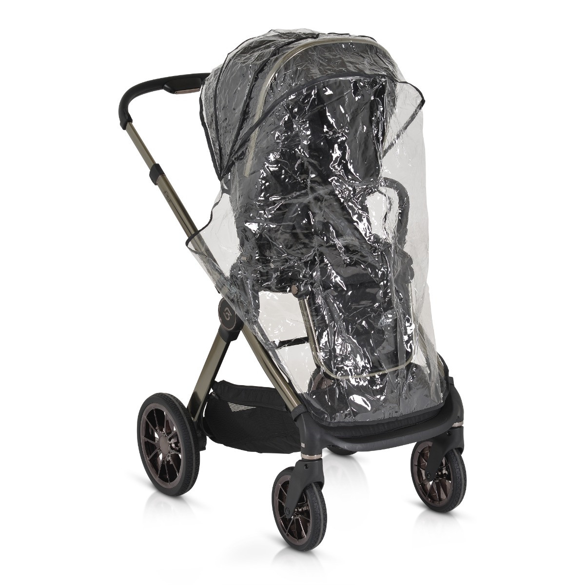 Cangaroo iClick Black 3-in-1 Kinderwagen Incl. Autostoel