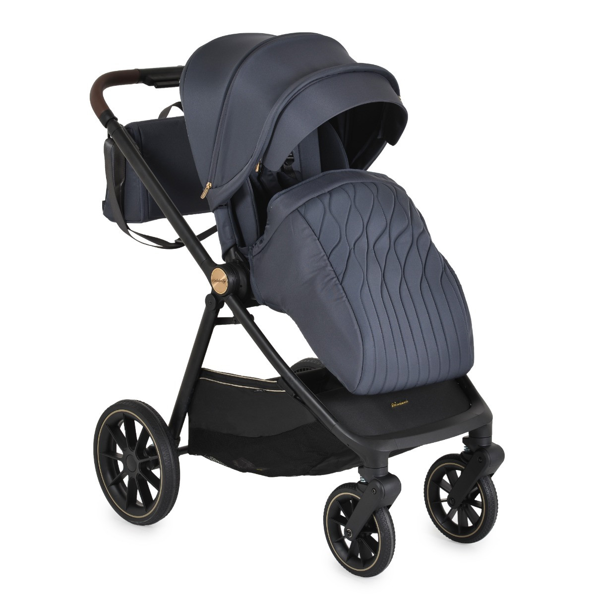 Cangaroo Celebrity Graystone 3-in-1 Kinderwagen Incl. Autostoel