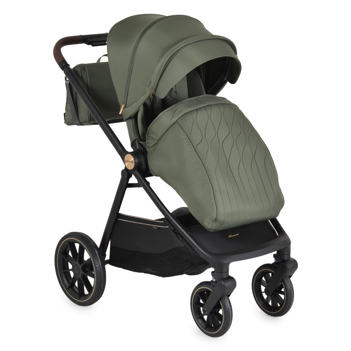 Cangaroo Celebrity Deep Green 3-in-1 Kinderwagen Incl. Autostoel