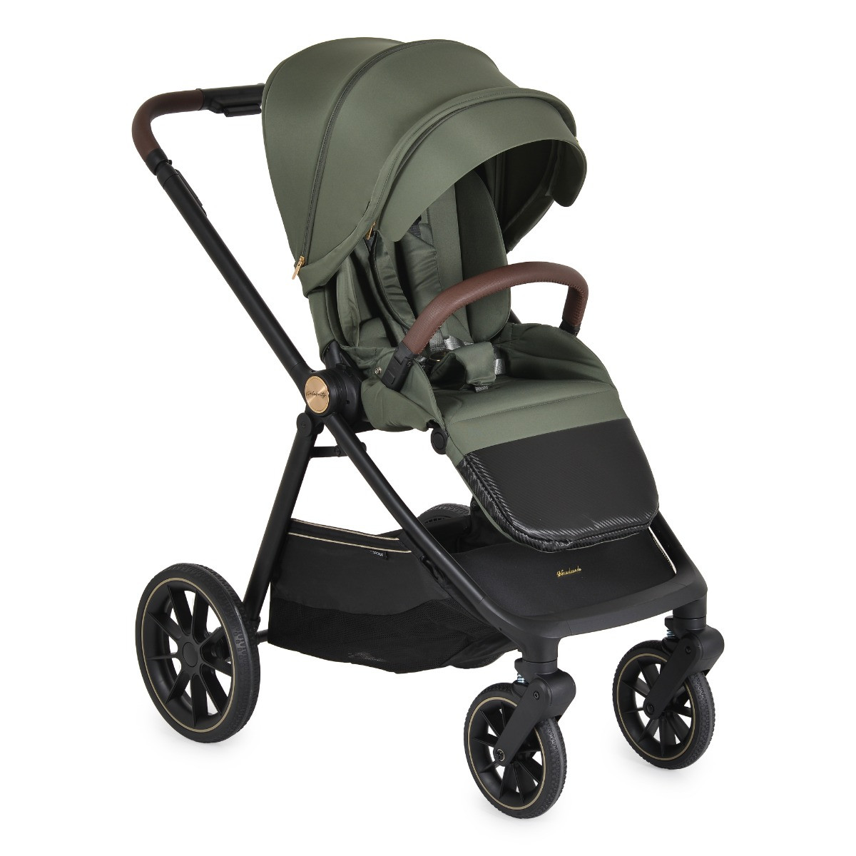 Cangaroo Celebrity Deep Green 3-in-1 Kinderwagen Incl. Autostoel