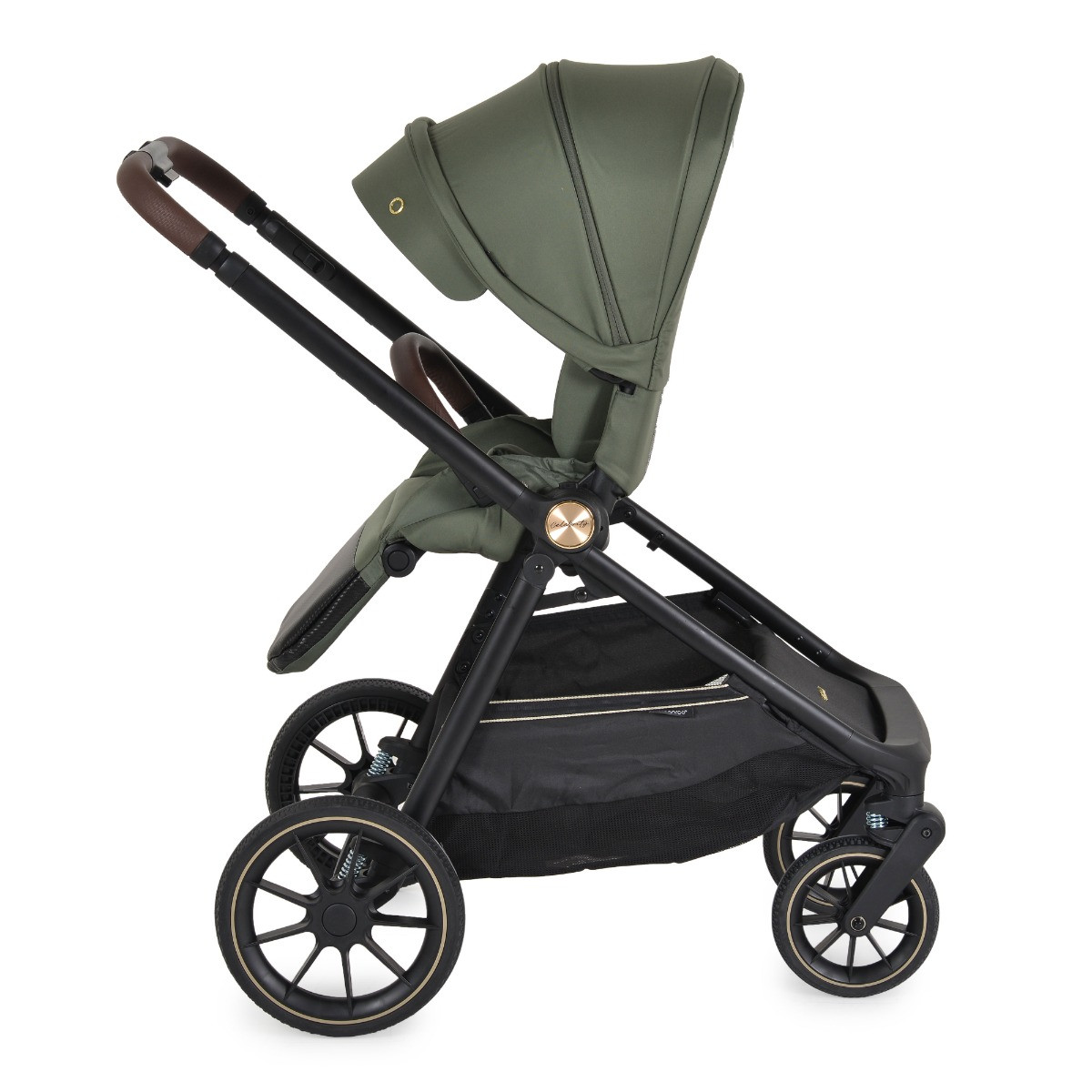 Cangaroo Celebrity Deep Green 3-in-1 Kinderwagen Incl. Autostoel