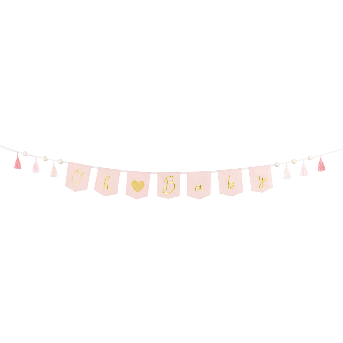 Jep-Party 'Oh Baby' Roze 260 cm Slinger