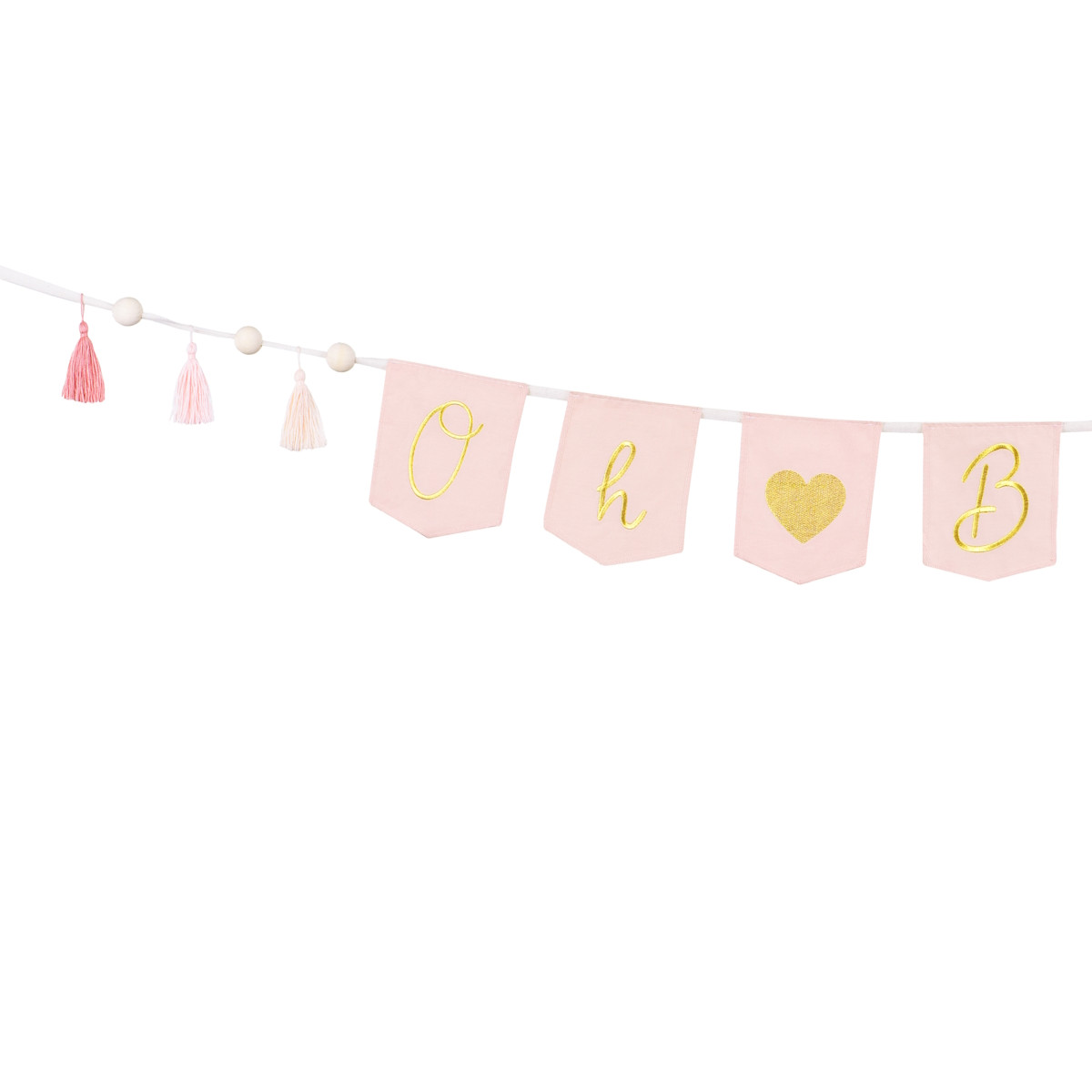 Jep-Party 'Oh Baby' Roze 260 cm Slinger
