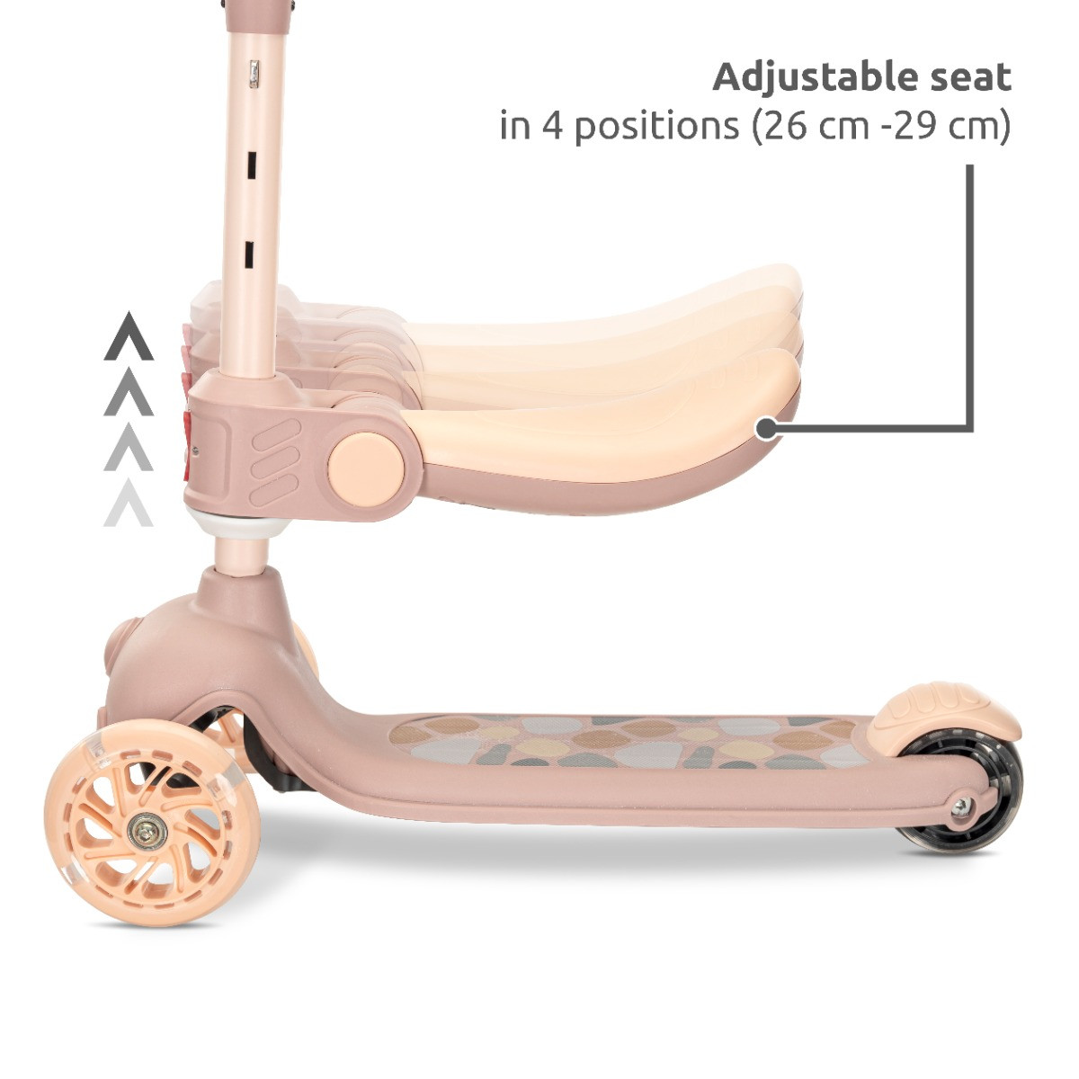 Lorelli Jetster Plus Beige 2-in-1 Step/Loopfiets