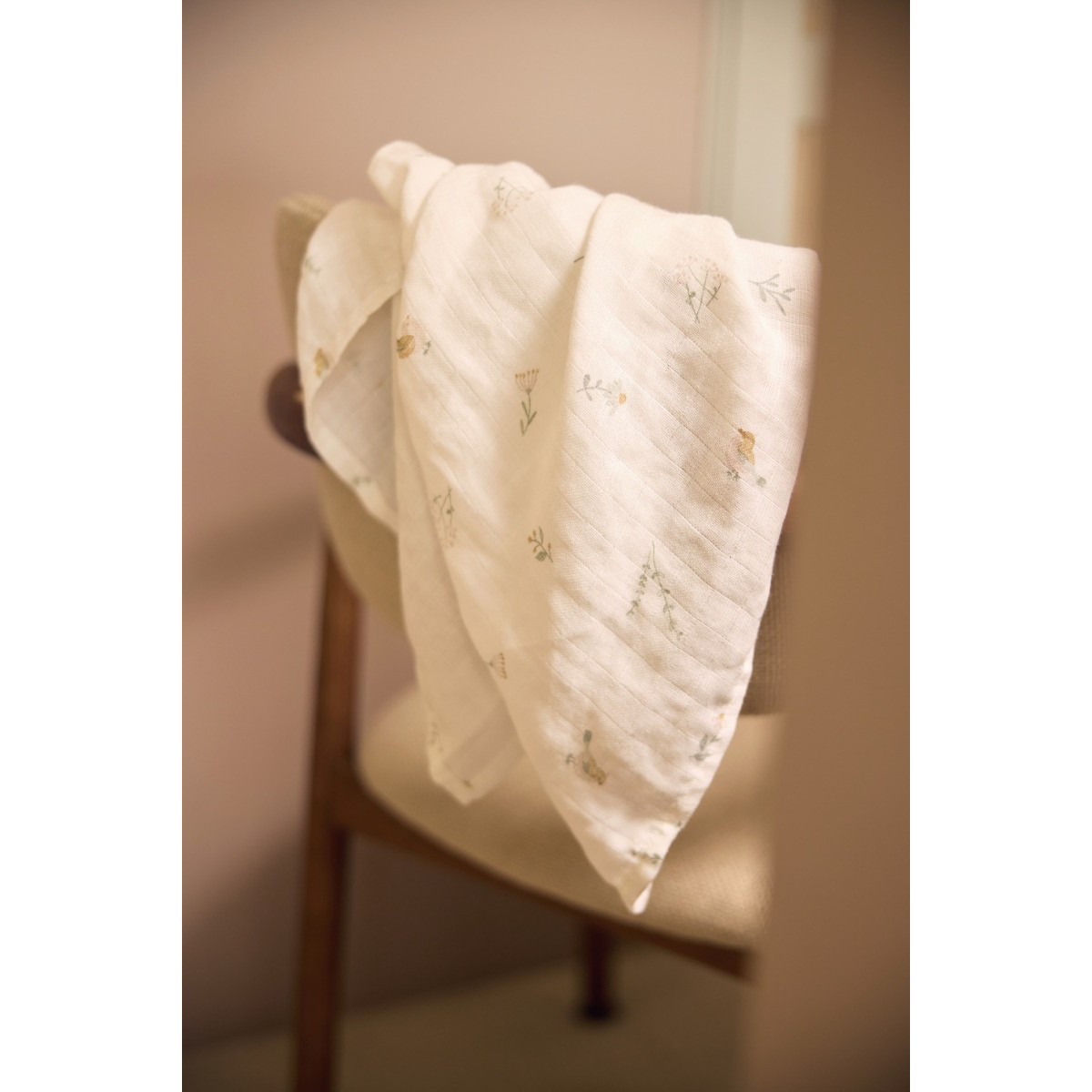 Jollein Lovely Birds 70 x 70 cm Hydrofiel Multidoek 3 stuks