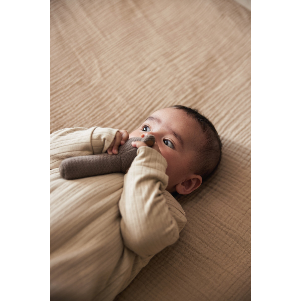 Jollein Ajour Nougat Newborn 4-Seizoenen Slaapzak