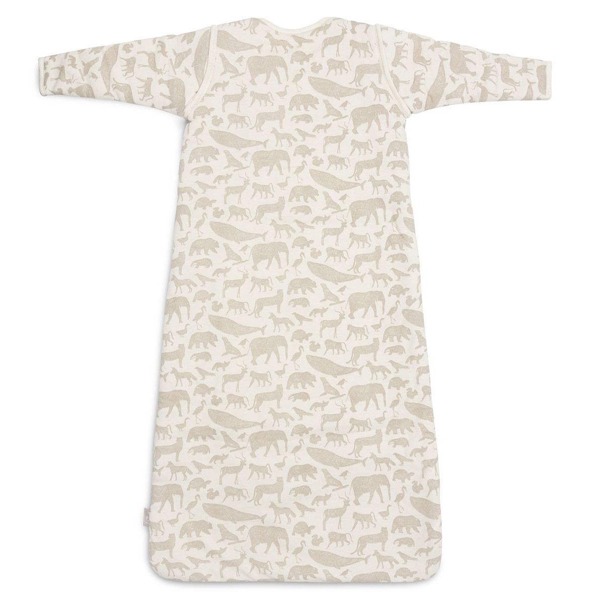 Jollein Animals Nougat 70 cm Slaapzak met Afritsbare Mouwen