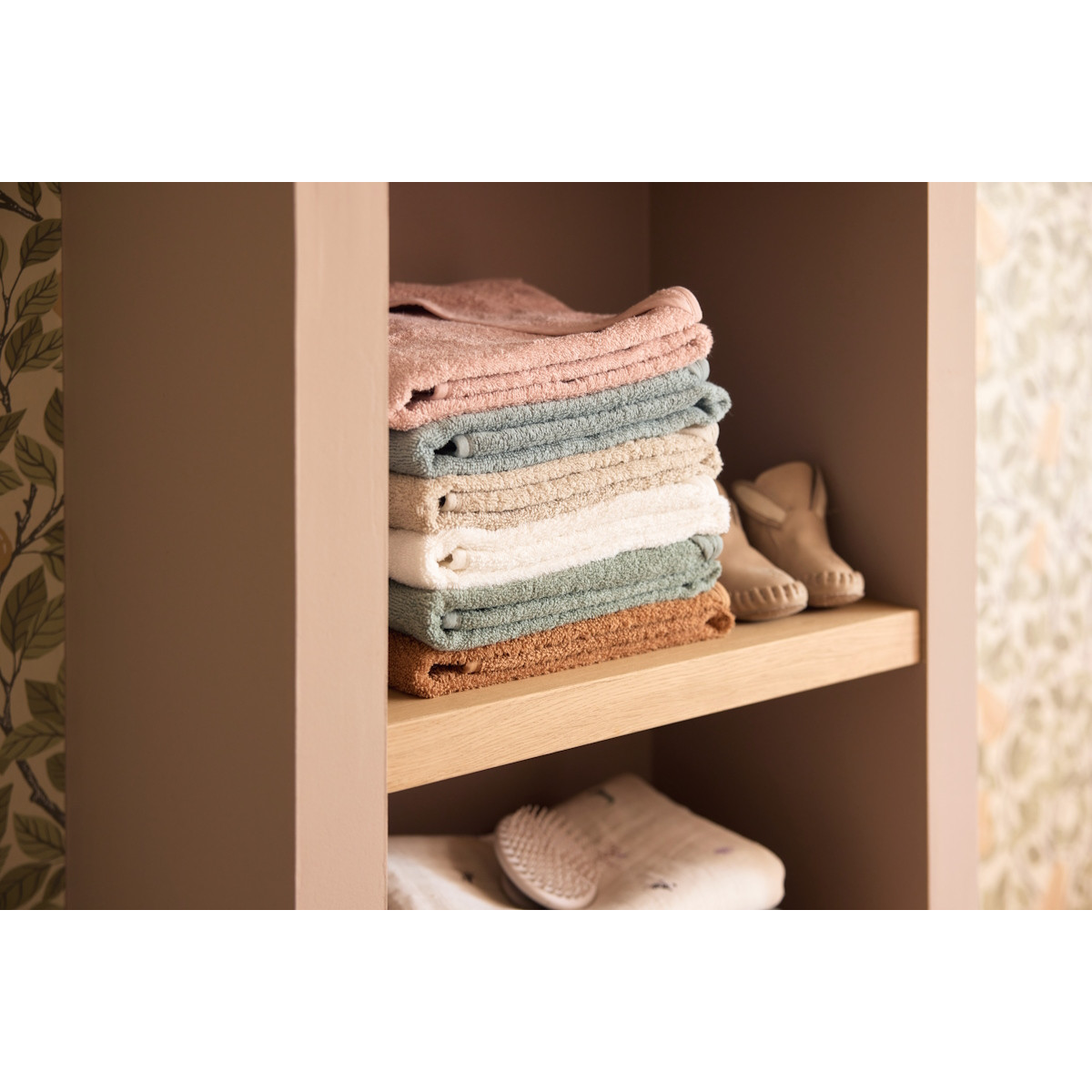 Jollein Badstof Sea Green 75 x 75 cm Badcape