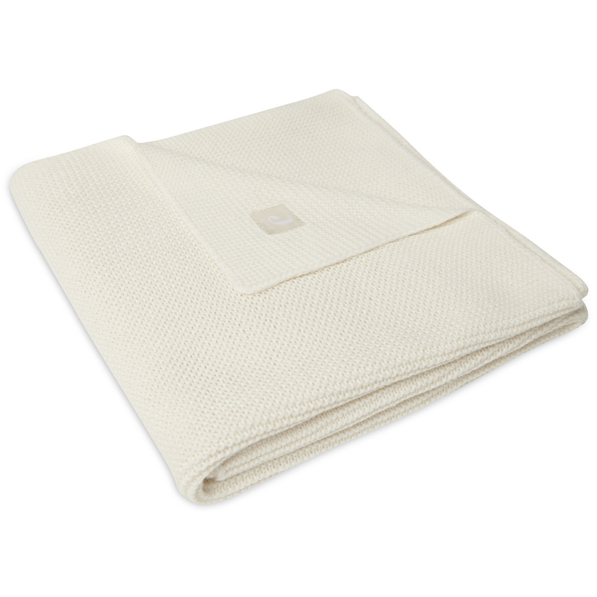 Jollein Basic Knit Ivory 100 x 150  cm Ledikantdeken